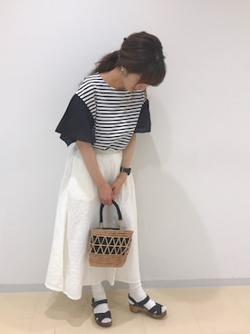 あゆこさん(レディース・157cm)の夏コーディネート