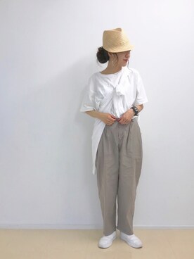 あゆこさん（レディース・157cm）の夏コーディネート