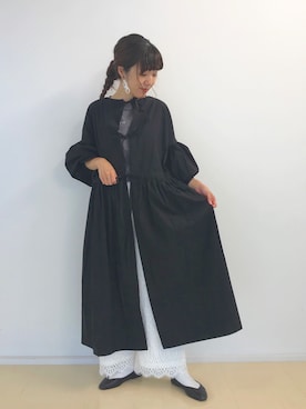 「うしろリボン」｜あゆこさん（レディース・157cm）の秋コーディネート