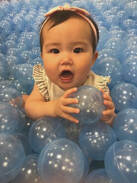 「PATACHOU（パタシュー）のアイテム」を使った、kano.gengenさん（キッズ・80cm）の夏コーディネート