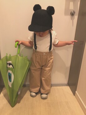 kano.gengenさん（キッズ・80cm）の夏コーディネート