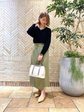 Saayaさん（レディース・157cm）の冬コーディネート