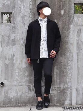 「DAISO（DAISO）のアイテム（アクセサリー）」を使った、TAKUMi*さん（メンズ・163cm）の秋コーディネート