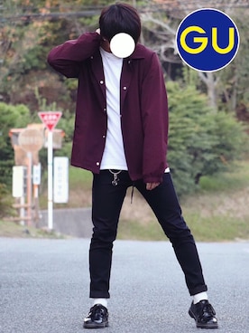 「シンプルおしゃれが好き」｜「アイテム（その他）」を使った、TAKUMi*さん（メンズ・163cm）の秋コーディネート