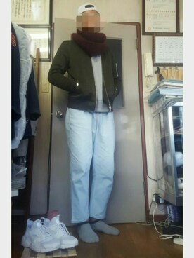 「ハラチ」｜「アイテム（その他）」を使った、きぶさん（メンズ・176cm）の冬コーディネート