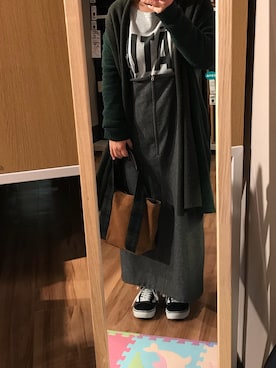 ぽんちゃんさん(レディース・155cm)の冬コーディネート