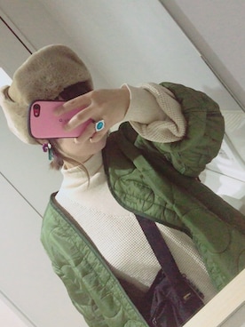 ぽんちゃんさん（レディース・155cm）の冬コーディネート