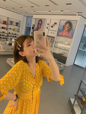 「PULL&BEAR（プルアンドベア）のアイテム（スカート）」を使った、wenCoさん（レディース・166cm）の夏コーディネート