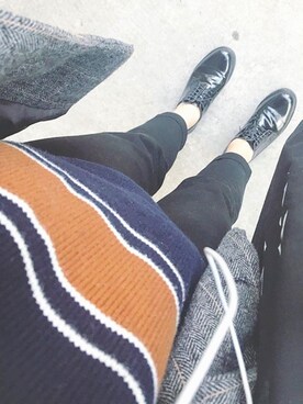 「LAP（ラップ）のアイテム」を使った、juicynssさん（レディース・168cm）の秋コーディネート