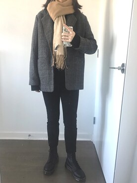 「LAP（ラップ）のアイテム」を使った、juicynssさん（レディース・168cm）の秋コーディネート