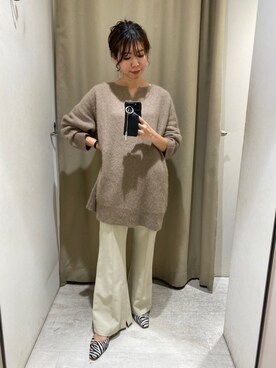「秋のカフェオレコーデ」｜「アイテム（PC・スマホグッズ/家電）」を使った、ike_lemageさん（レディース・164cm）の秋コーディネート