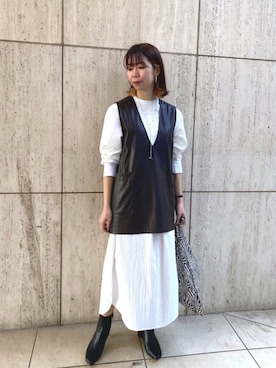 ike_lemageさん（レディース・164cm）の冬コーディネート