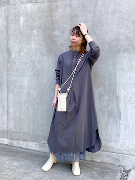 ike_lemageさん（レディース・164cm）の冬コーディネート