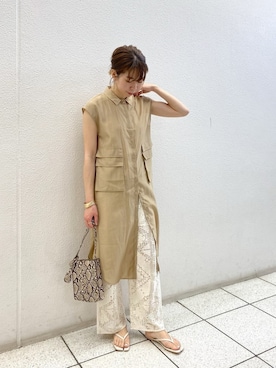 ike_lemageさん（レディース・164cm）の春コーディネート