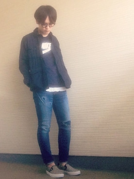 AWOさん（メンズ・174cm）の春コーディネート