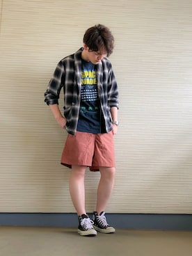 AWOさん(メンズ・175cm)の夏コーディネート