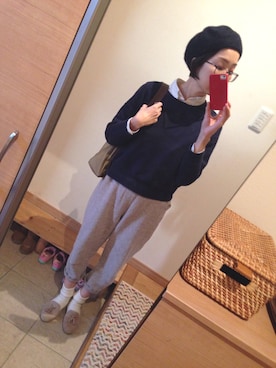 memeさん（レディース・159cm）の冬コーディネート