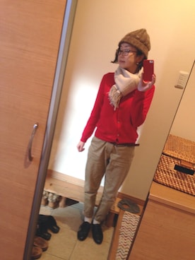 「NATURE（ナチュール）のアイテム」を使った、memeさん（レディース・159cm）の冬コーディネート