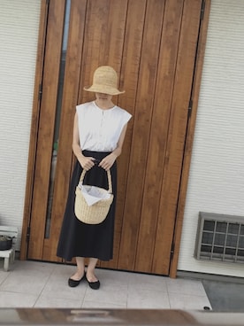 memeさん（レディース・159cm）の夏コーディネート