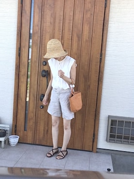 memeさん（レディース・159cm）の夏コーディネート