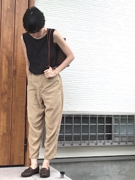 「CI-VA（チーバ）のアイテム」を使った、memeさん（レディース・159cm）の夏コーディネート