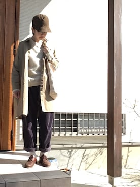 memeさん(レディース・159cm)の冬コーディネート