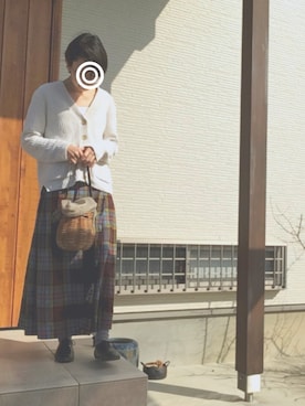 「NATURE（ナチュール）のアイテム」を使った、memeさん（レディース・159cm）の春コーディネート