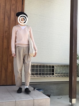 「NATURE（ナチュール）のアイテム」を使った、memeさん（レディース・159cm）の春コーディネート