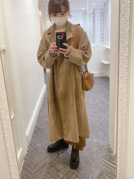 「JOURNAL STANDARD relume（ジャーナルスタンダード　レリューム）のアイテム（その他アウター）」を使った、Uu+さん（レディース・162cm）の春コーディネート