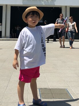 manaさん（キッズ・110cm）の夏コーディネート
