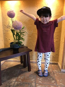 manaさん（キッズ・110cm）の夏コーディネート