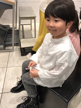 manaさん(キッズ・110cm)の冬コーディネート