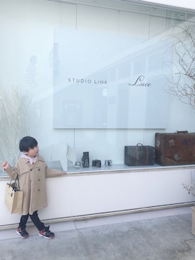 「Rodeo Crowns（ロデオクラウンズ）のアイテム」を使った、manaさん（キッズ・110cm）の春コーディネート