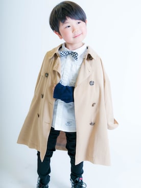 manaさん（キッズ・110cm）の春コーディネート