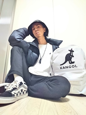 「ADPOSION（アドポーション）のアイテム（アクセサリー）」を使った、GAKU9さん（メンズ・174cm）の冬コーディネート
