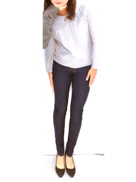 「CECIL McBEE（セシルマクビー）のアイテム（アクセサリー）」を使った、Nさん（レディース・170cm）の秋コーディネート