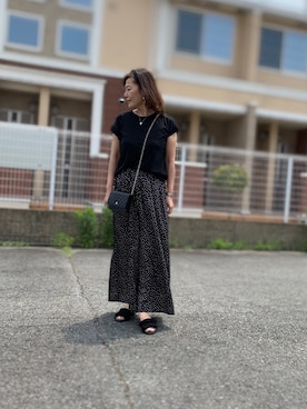 yasue_ohanaさん（レディース・160cm）の夏コーディネート