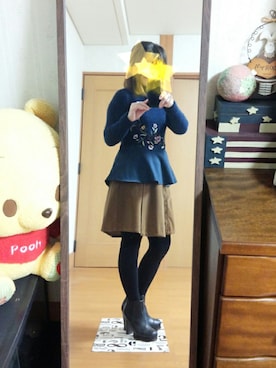 未来さん（レディース・147cm）の冬コーディネート