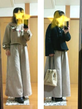 「MINIMUM（ミニマム）のアイテム（ジャケット/アウター）」を使った、未来さん（レディース・147cm）の冬コーディネート