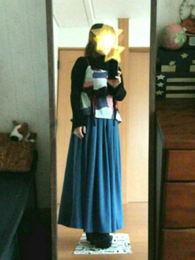 「LILY BROWN（リリーブラウン）のアイテム（キャミソール）」を使った、未来さん（レディース・147cm）の冬コーディネート