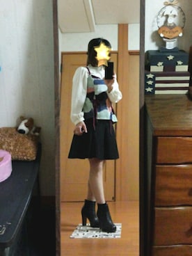 「LILY BROWN（リリーブラウン）のアイテム（キャミソール）」を使った、未来さん（レディース・147cm）の春コーディネート