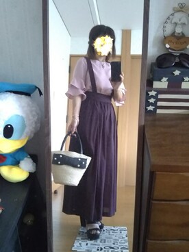 未来さん（レディース・147cm）の夏コーディネート