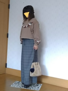 未来さん（レディース・147cm）の冬コーディネート