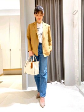 「interstaple」｜yukiさん（レディース・163cm）の春コーディネート