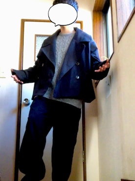 「kutir（クティール）のアイテム（トレンチコート）」を使った、Yukiさん（メンズ・163cm）の秋コーディネート