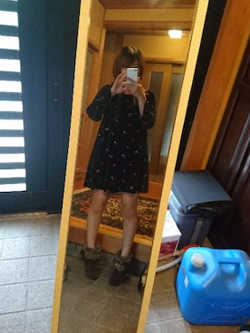 恵さん(レディース・153cm)の秋コーディネート