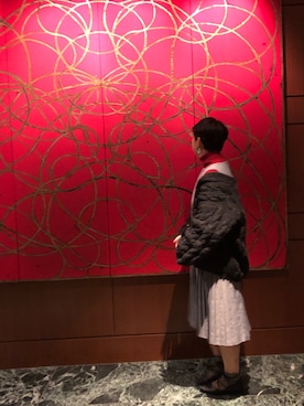 なつみさん（レディース・160cm）の冬コーディネート