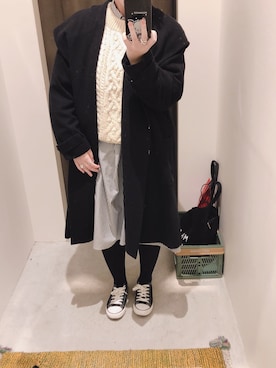 なつみさん（レディース・161cm）の冬コーディネート