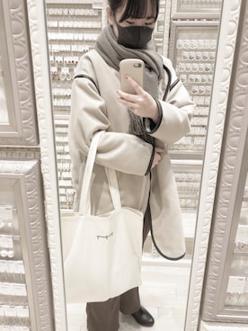 「aveil（アベイル）のアイテム」を使った、あいなさん（レディース・156cm）の冬コーディネート