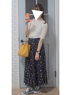 「index（インデックス）のアイテム」を使った、🐰さん（レディース・155cm）の夏コーディネート